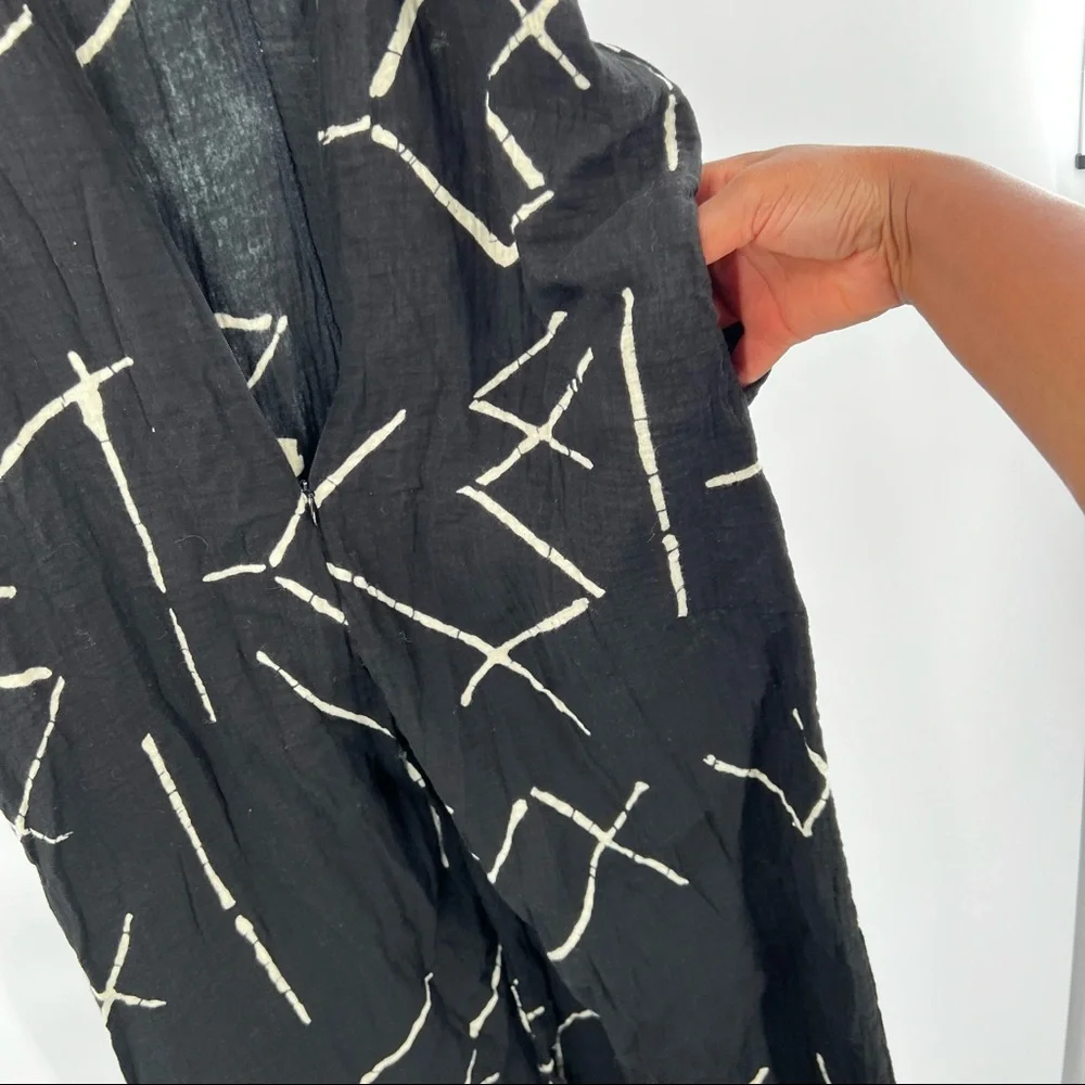Anthropologie Bel Kazan abstract jumpsuit size M - Picture 7 of 11